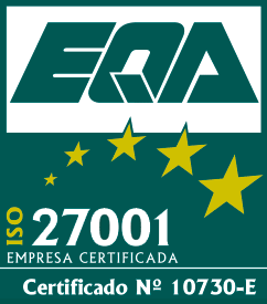 ISO 27.001 - Cert. No. 10730-E